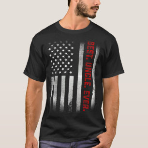 Männer für den besten Onkel je US-Flagge T-Shirt