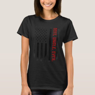 Männer für den besten Onkel je US-Flagge T-Shirt