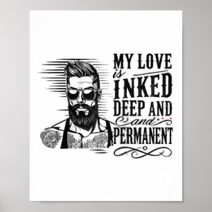 Männer für den Valentinstag Poster