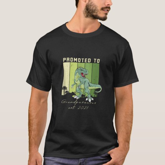 Männer für Grandpasaurus 2021 Neue Großmutter T T-Shirt (Vorderseite)