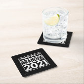 Männer für Großvater 2021 Rechteckiger Pappuntersetzer (Vor Ort)