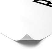 Männer für links, weil Frauen immer Recht haben Poster (Ecke)