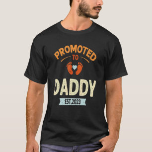 Männer für neuen Vater zu Papa befördert T-Shirt