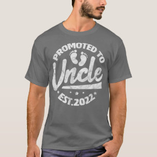 Männer für Onkel 2022 Schwangerschaft Baby Announc T-Shirt