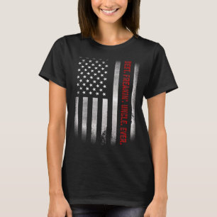 Männer für Onkel Bestes Freakin Onkel je US-Flagge T-Shirt