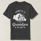 Männer für Opa Est 2023, Großschwangerschaft T-Shirt (Design vorne)