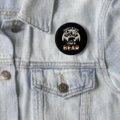 Männer Gay Bear Pride Wandern Retro Lustig Outdoor Button (Beispiel)