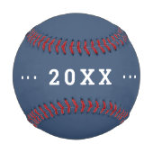 Männer Geburtstagsgeschenk Idee benutzerdefinierte Baseball (Rückseite)