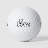 Männer genannt Brian, Golfball (Vorderseite)