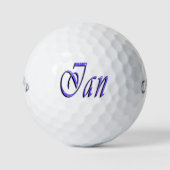 Männer genannt Ian, Golfball (Vorderseite)