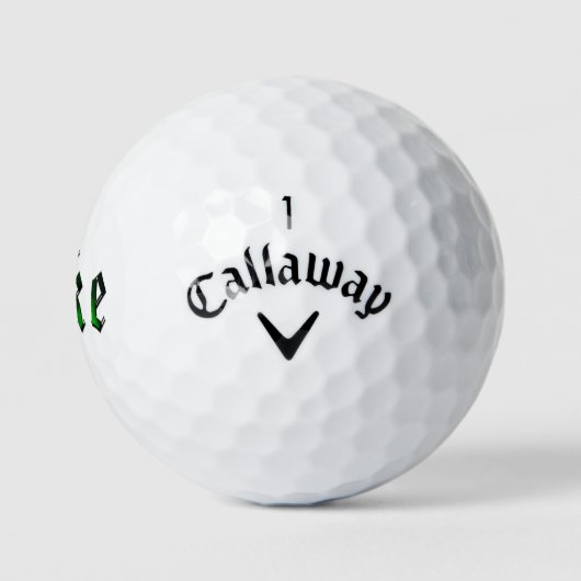 Männer genannt Luke, Golfball (Logo)