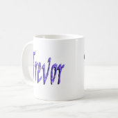 Männer genannt Trevor, Kaffeetasse (Vorderseite Links)