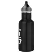 Männer gesegnet, als Vater und Pop-Pop-Väter bezei Edelstahlflasche (Rechts)