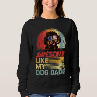 Männer gestört Poodle Phantastisch wie mein Hund V Sweatshirt
