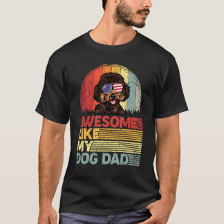 Männer gestört Poodle Phantastisch wie mein Hund V T-Shirt
