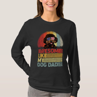 Männer gestört Poodle Phantastisch wie mein Hund V T-Shirt