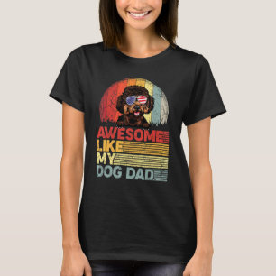 Männer gestört Poodle Phantastisch wie mein Hund V T-Shirt
