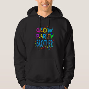 Männer Glow Party   Glow Party   Glow Party Bruder Hoodie