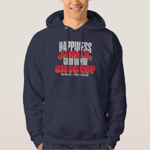 MÄNNER GLÜCKLICHER BLICK AUFMUNTERUNGSPULLI MIT KA HOODIE