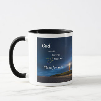 Männer - Gott seht zu hören kennt mich Tasse
