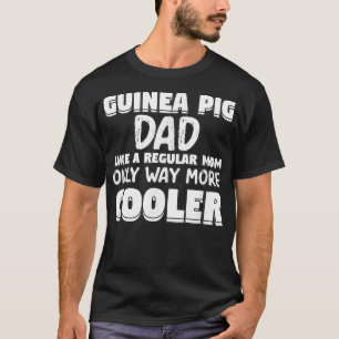 Männer Guinea Schweinefleisch Vater Cooler schwere T-Shirt