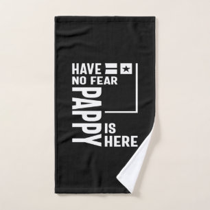 Männer haben keine Angst Pappy ist hier Vater Gesc Handtuch
