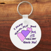 MÄNNER HABEN KEINE MEHREREN PRODUKTE SCHLÜSSELANHÄNGER (Vorderseite)