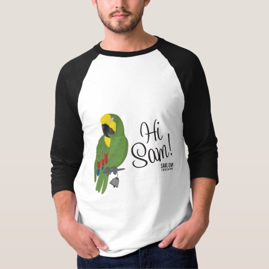 Männer hallo, Sam! T - Shirt (Vorderseite)