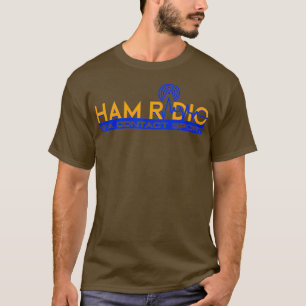 Männer Ham Radio Operator Amateur Kontakt Sport T-Shirt