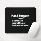 Männer Hand Chirurg Definition Operation Doctor Ha Mousepad (Mit Mouse)