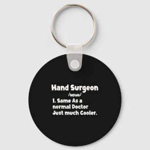 Männer Hand Chirurg Definition Operation Doctor Ha Schlüsselanhänger