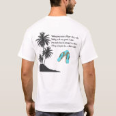 Männer - hellen T - Shirt (Rückseite)