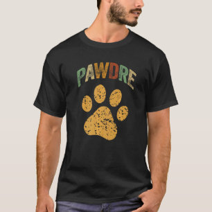 Männer Hunde Vater Pawdre Katze Vater Ausstattung  T-Shirt