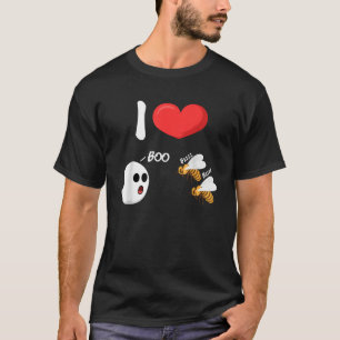 Männer I Liebe Boo Bees Funny Adult Humor T Shirt