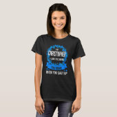 Männer Ich bin Christopher, ich liebe den Klang, d T-Shirt (Vorne ganz)