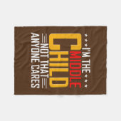 Männer, ich bin die lustigen Zitate für das mittle Fleecedecke (Vorderseite (Horizontal))