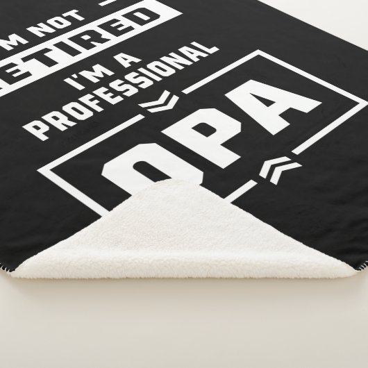 Männer ich bin ein Berufliches opa-geduldiges Gesc Sherpadecke (3/4)