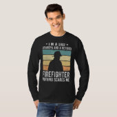 Männer ich bin ein Opa für Vater und ein ermüdeter T-Shirt (Vorne ganz)