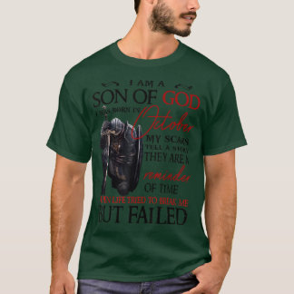 Männer, ich bin ein Sohn Gottes, ich war Geboren i T-Shirt