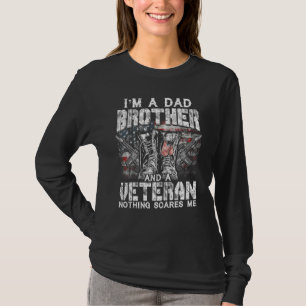 Männer Ich bin Vater Bruder Veteran Nichts stört m T-Shirt