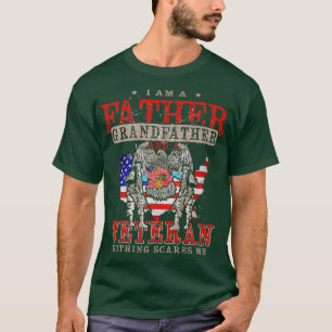 Männer, ich bin Vater, Großvater und Veteran Nicht T-Shirt