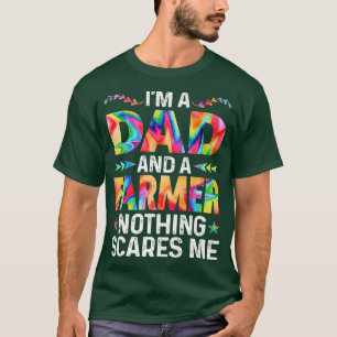 Männer ich bin Vater und Bauer Funny Vatertag Pap T-Shirt