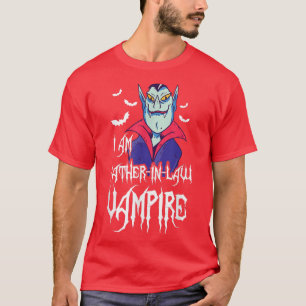 Männer ich bin VaterInLaw Vampire Matching Family  T-Shirt