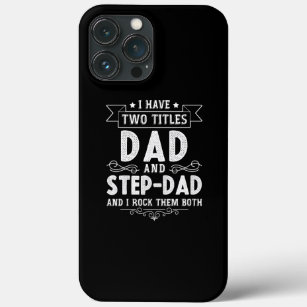 Männer ich habe zwei Titel Vater und StepDad Väter Case-Mate iPhone Hülle