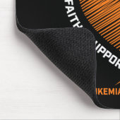 Männer Ich trage Orange für meine Freundin Leukämi Mousepad (Ecke)