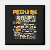 Männer ignorieren Ihren mechanischen Spaß nicht Magnet (Vorne)