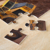 Männer im ArbeitsDigger- und Sprungwagen Puzzle (Seite)