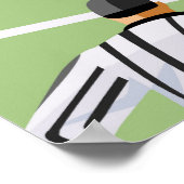 Männer im Fußball 2 Poster (Ecke)