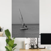 Männer im Meer Poster (Heimbüro)