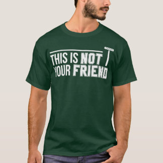 Männer in BarSchnurrbart T-Shirt